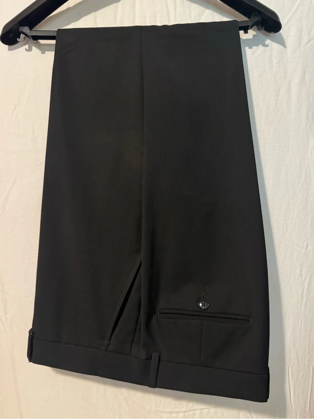 Tommy Hilfiger Black Men's Two-Button Suit Blazer